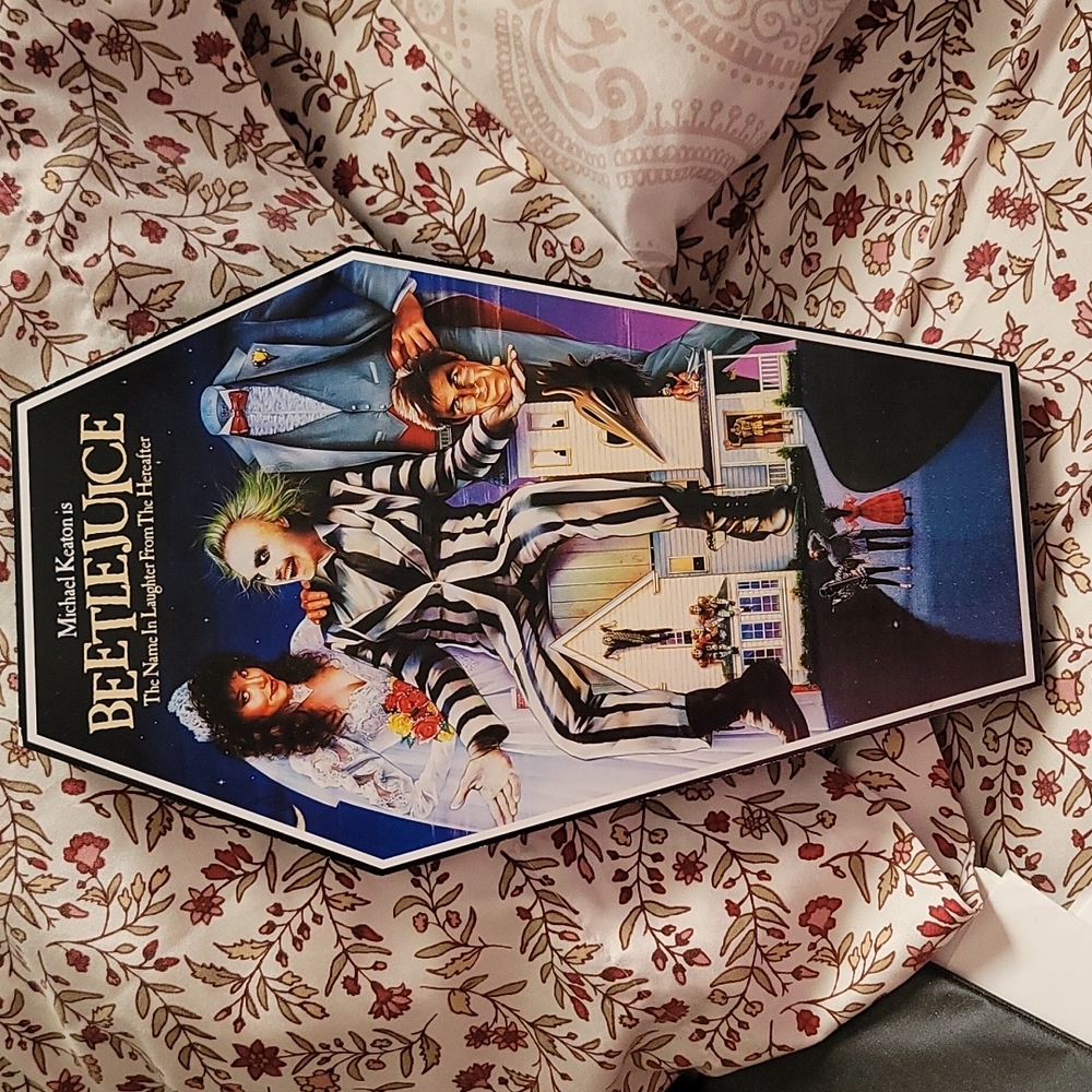Beetle juice poster frame